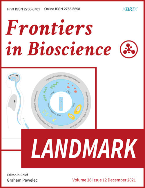 Frontiers in bioscience. Frontiers in bioscience