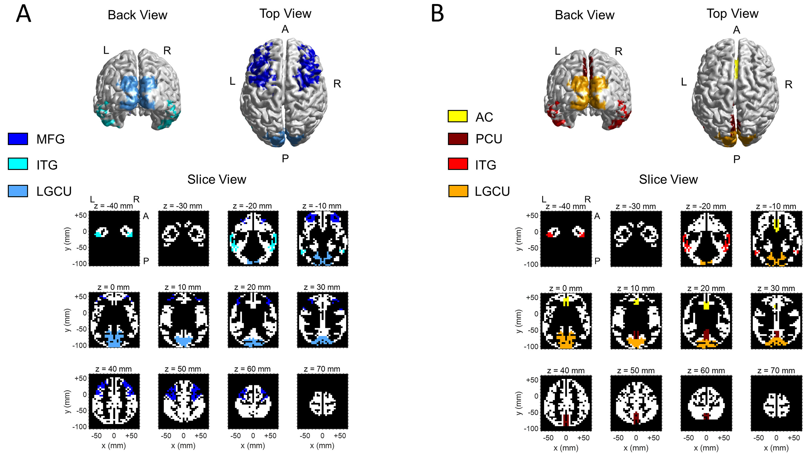 Alpha and theta mechanisms operating in internal-external attention  competition